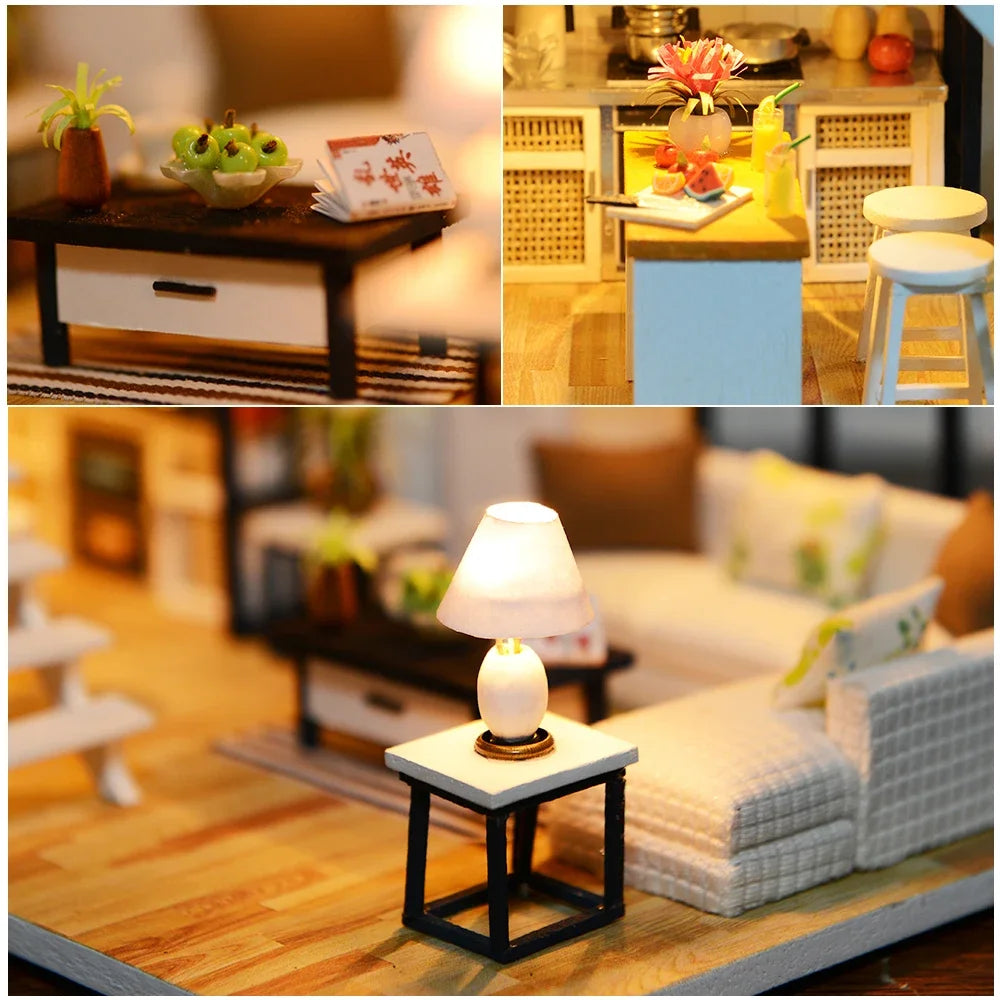 DIY Maquettes en bois à assembler - maison de poupée _ Plusieurs modèles disponibles