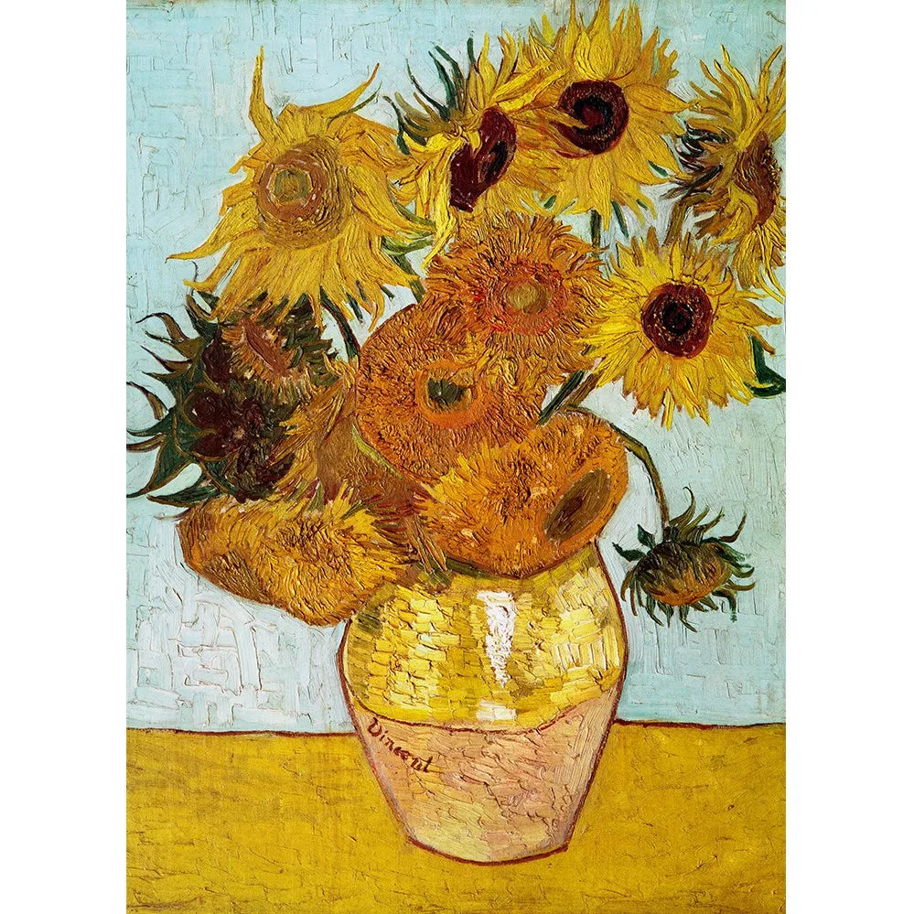 Puzzle 1000 piezas Girasoles Van Gogh