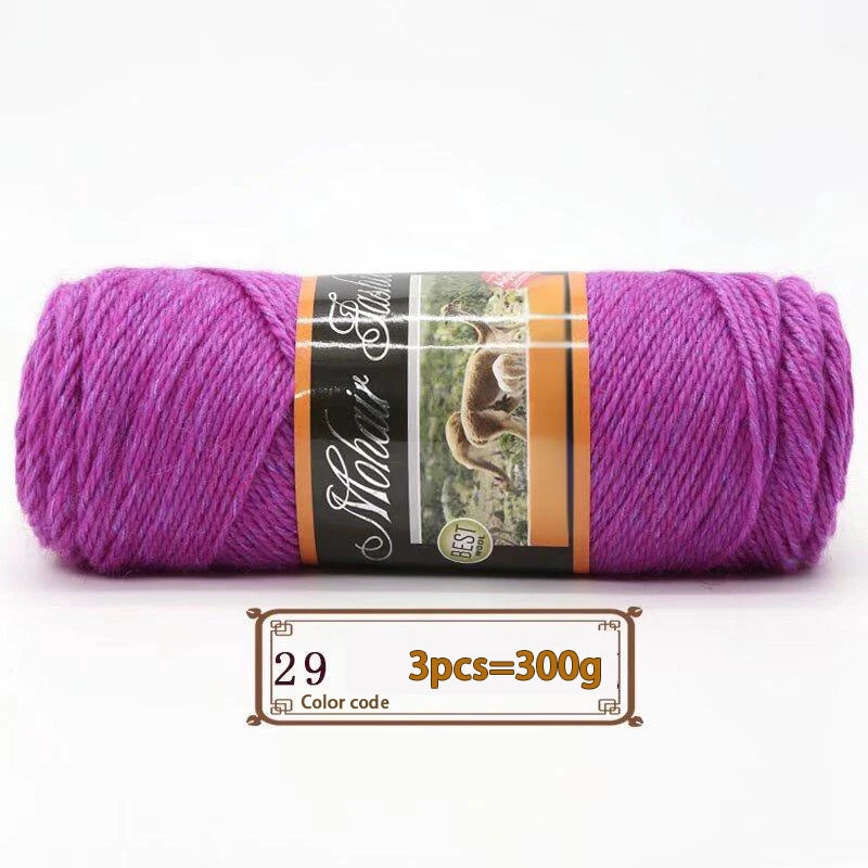 300gr laine mohair différentes couleurs