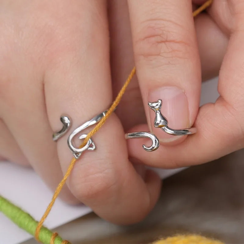 Bague pour crochet chat