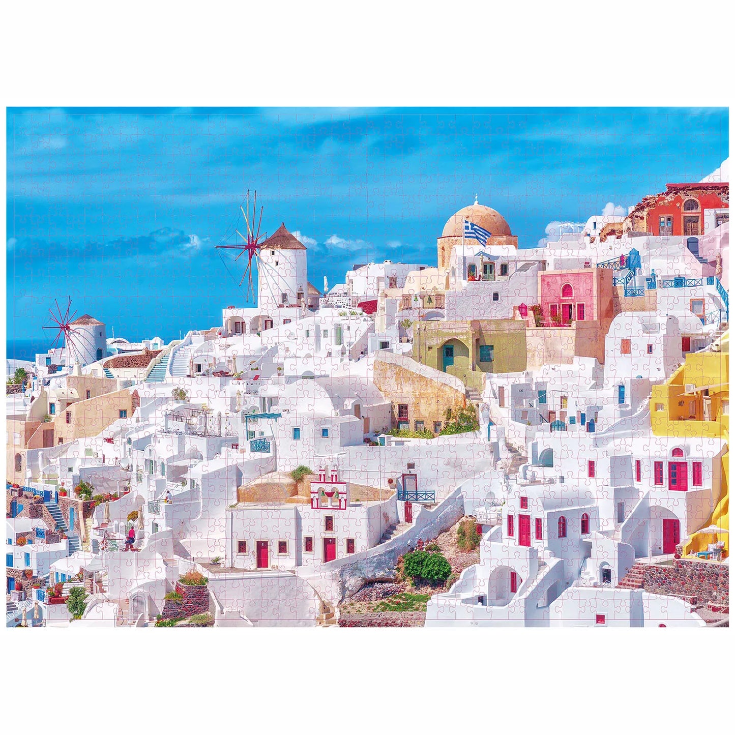 Puzzle de 1000 Pièces Santorini