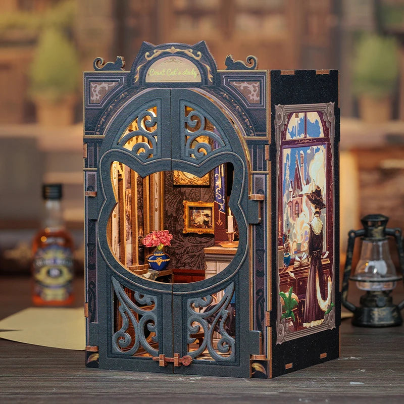 Biblioteca de miniaturas DIY