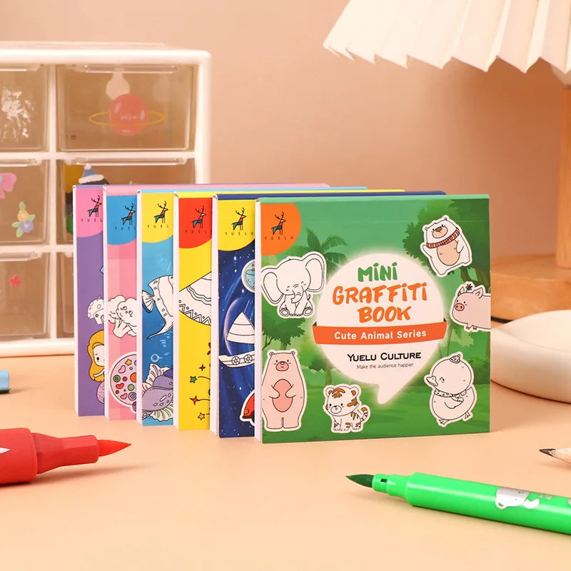 Mini livre de coloriage 50 pages pour enfant