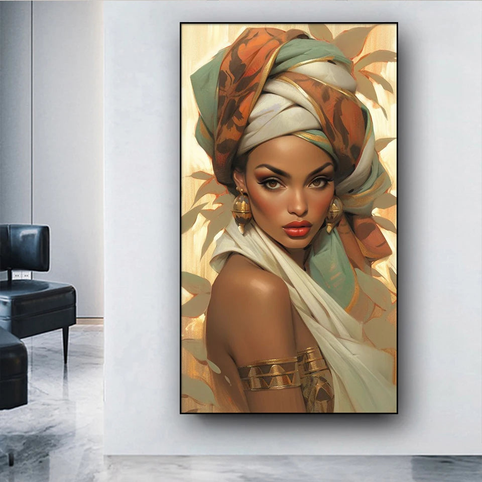 Elegant Woman Diamond Paintings