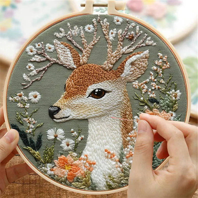 Deer cross stitch kits
