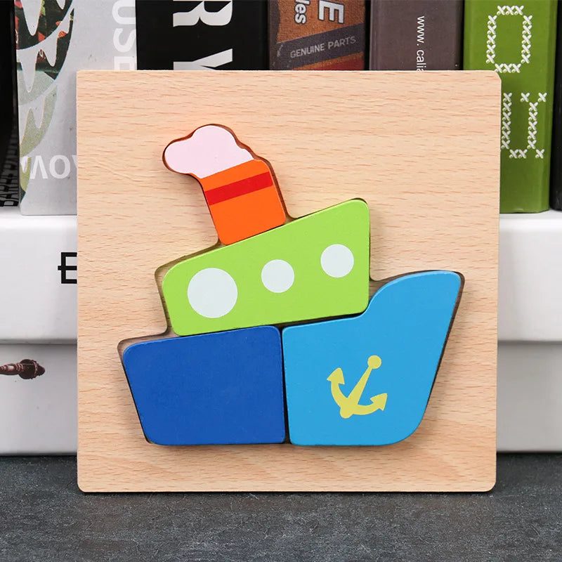 Puzzles pour bébé en bois apprentissage