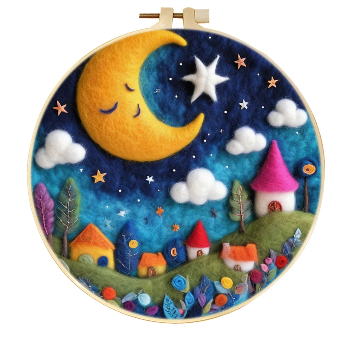 Kits de feutrage peinture ciel nocturne