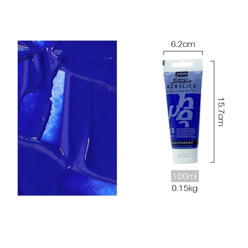 Tubes d'Acrylique PEBEO 100ML