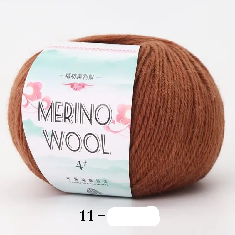 Pelote de laine Mérinos 50gr /130m vêtements de bébé