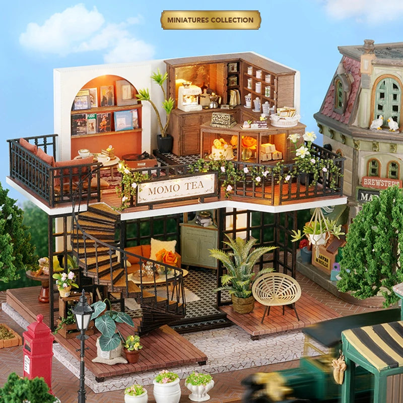 Maquette DIY maison et / ou salon de thé