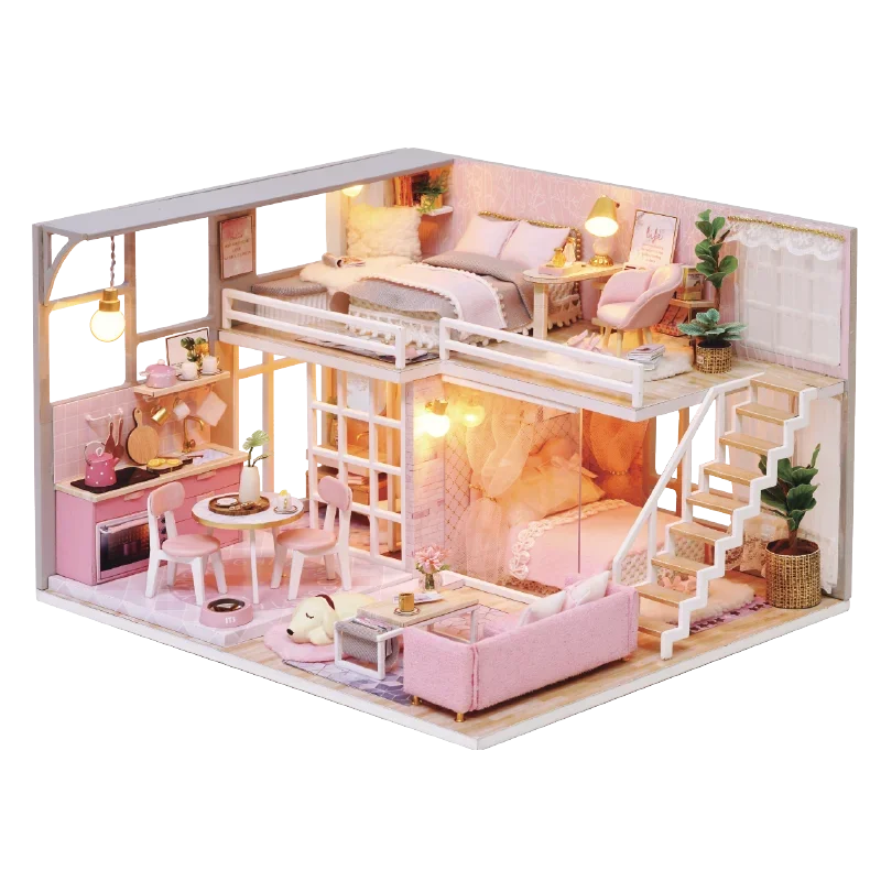 DIY Maquettes en bois à assembler - maison de poupée _ Plusieurs modèles disponibles