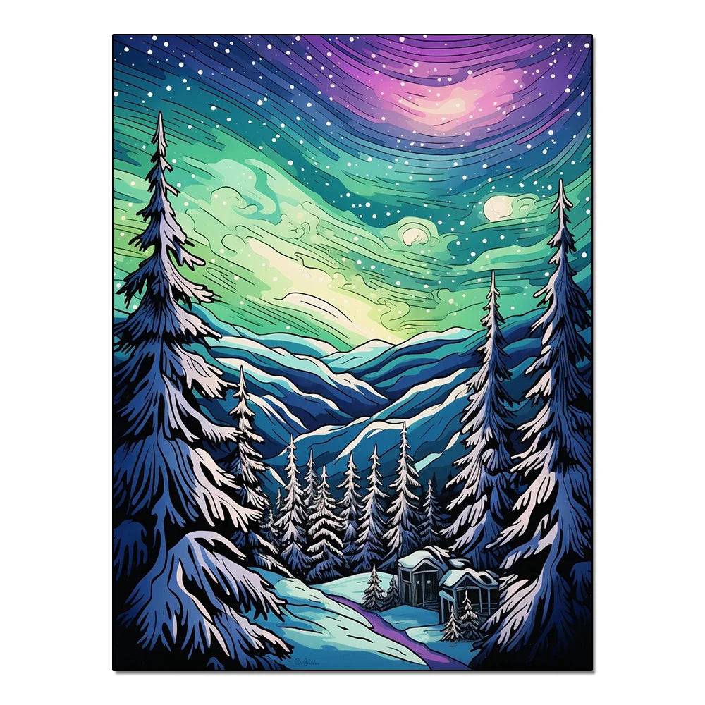 Diamond Paintings Nature Landscape Sunset