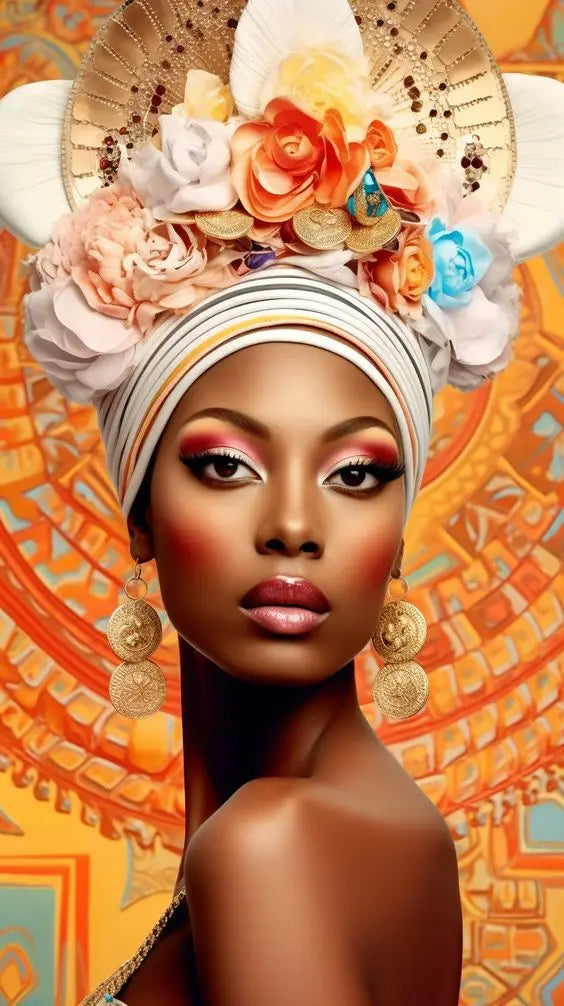 Elegant Woman Diamond Paintings