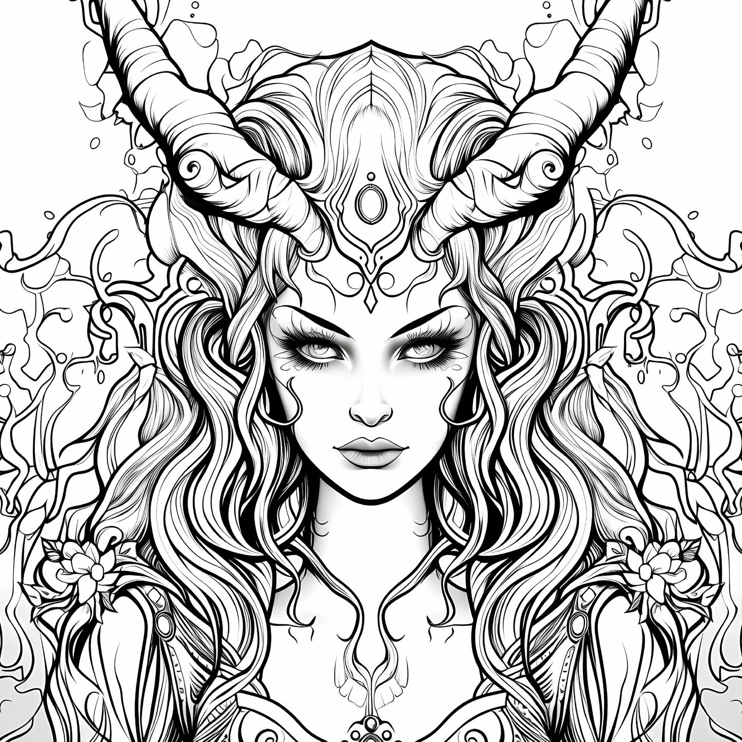 Livre de coloriage Skeleton Beauty, modèles uniques de crâne
