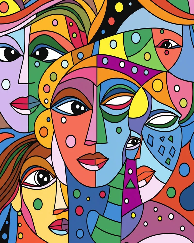 Peintures par numéros Personnages