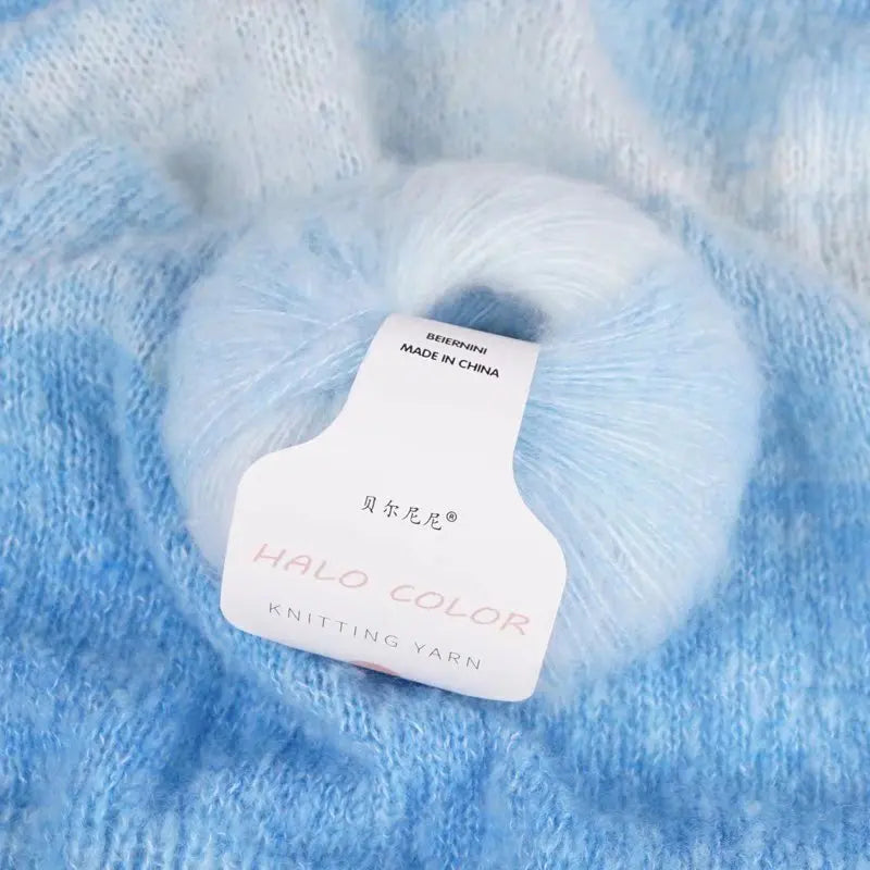 Fil de laine Mohair Doux et Chaud pour Crochet DIY 30gr