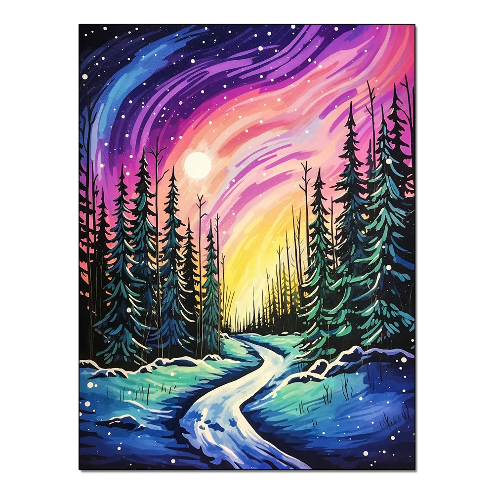 Diamond Paintings Nature Landscape Sunset