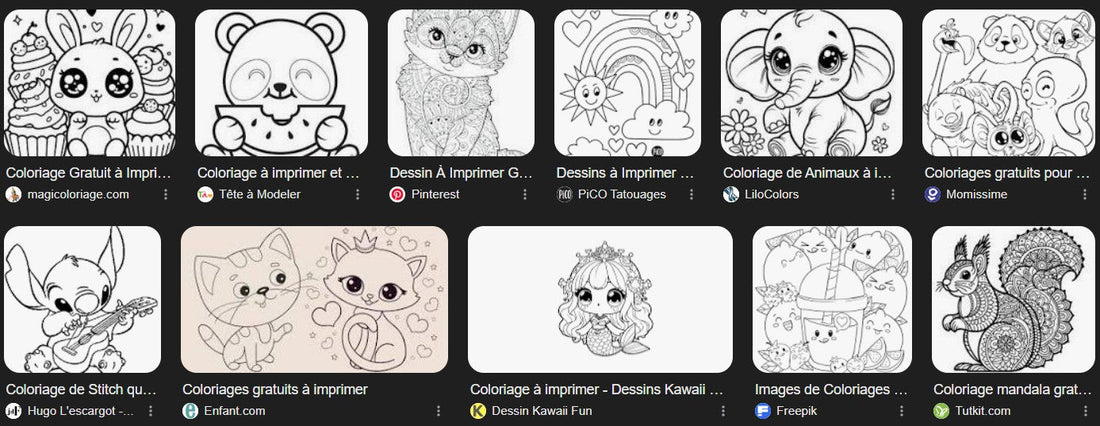 Coloriages gratuits
