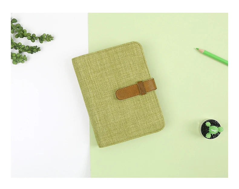 A5 or A6 Fabric Notebook Protector