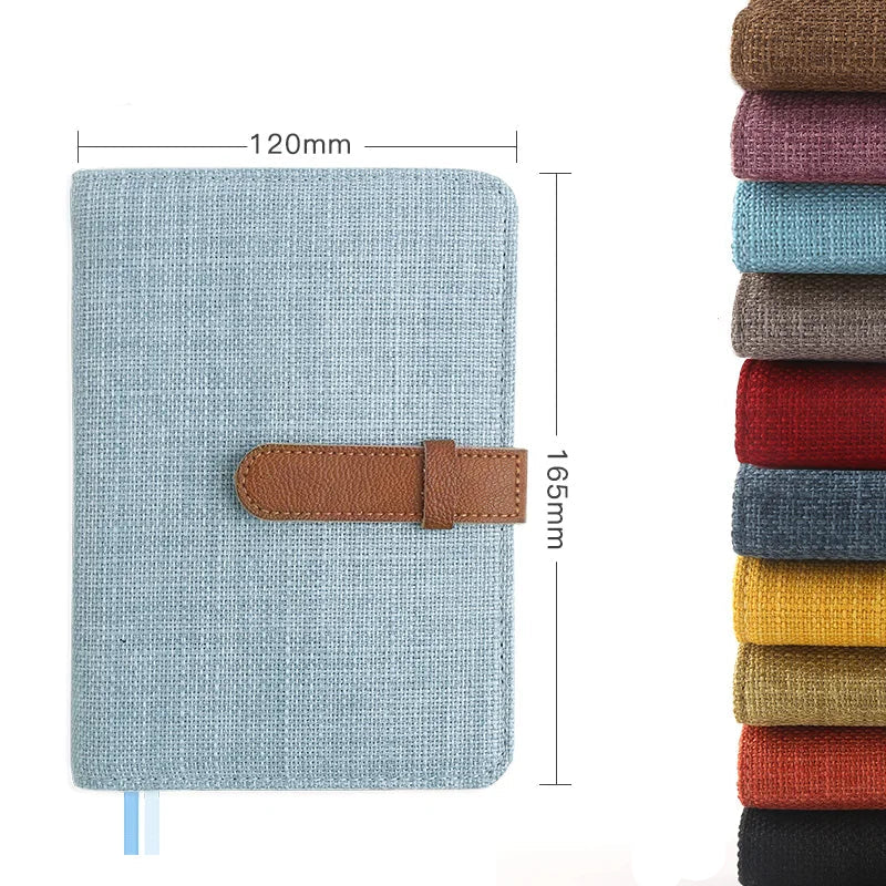 A5 or A6 Fabric Notebook Protector