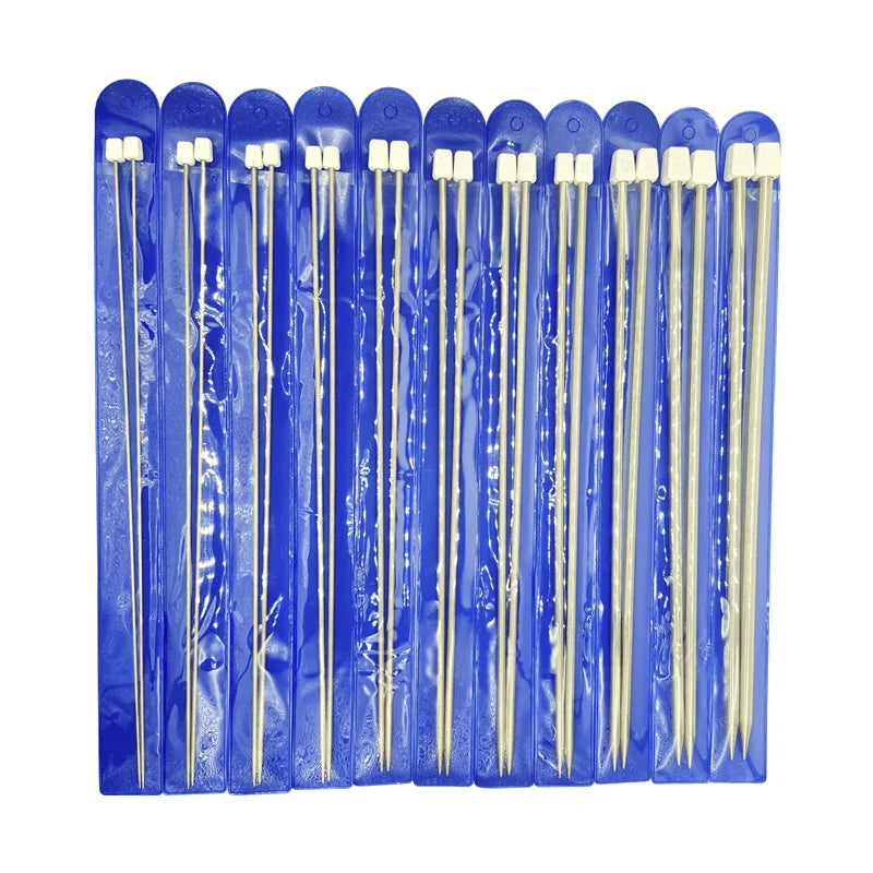 Straight Knitting Needles 2-8mm 25cm/35cm