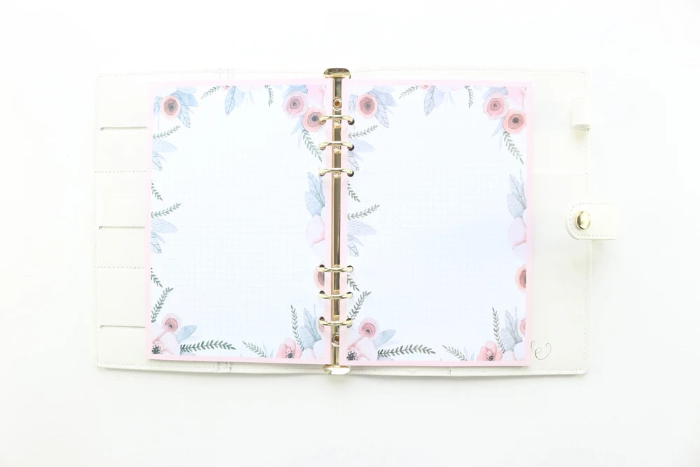 Flower Leaf Refill for A6\A5 Ring Binder/Notebook