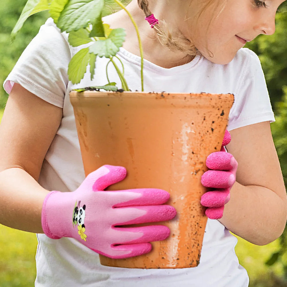 Gardening gloves for children aged 3 to 12 years