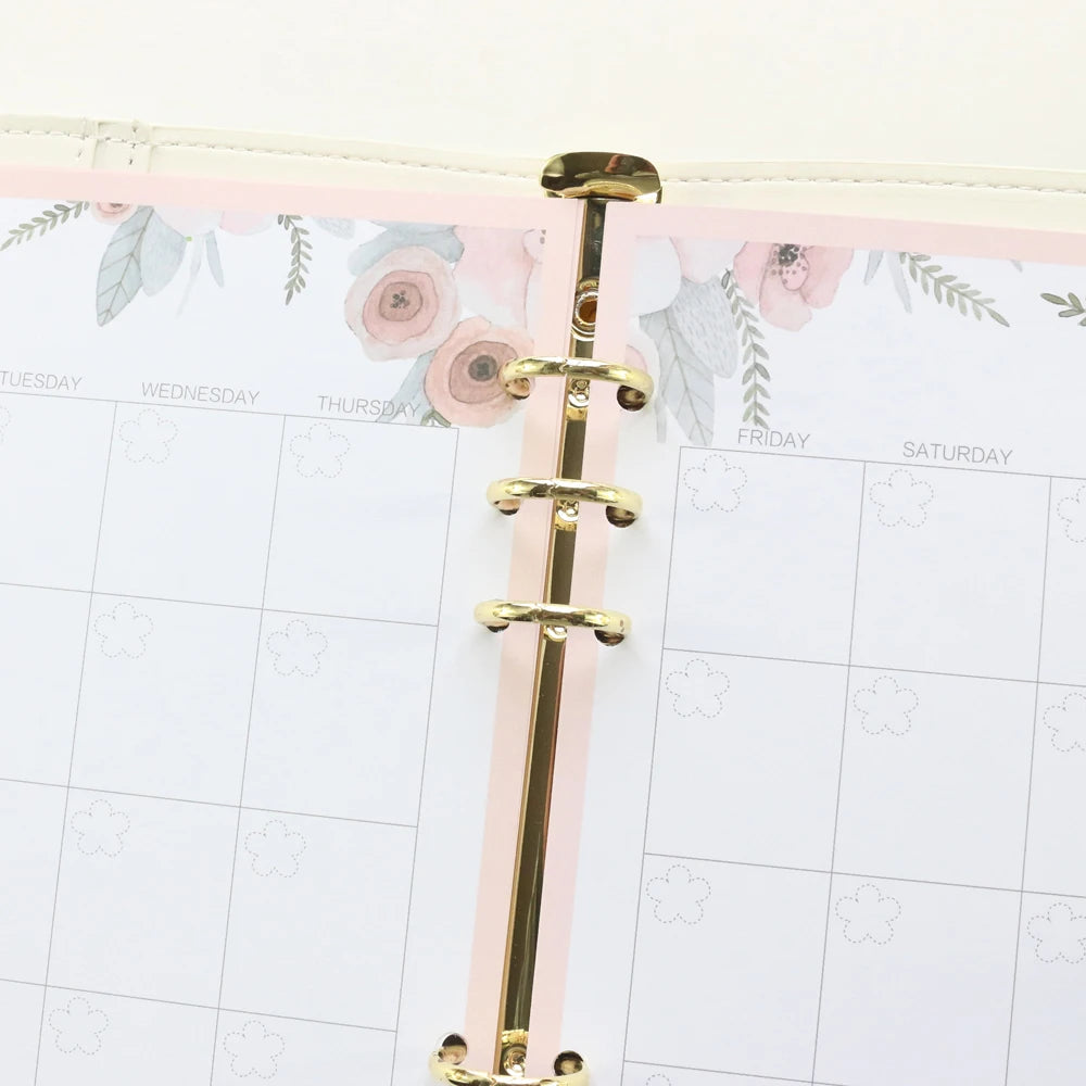 Flower Leaf Refill for A6\A5 Ring Binder/Notebook