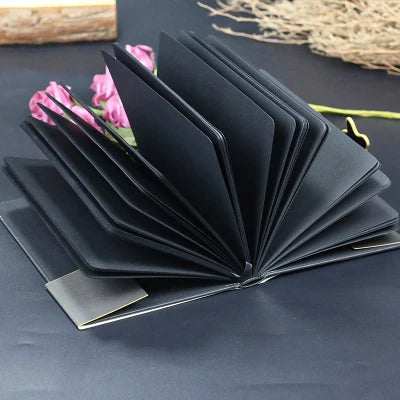 Black pages notebook