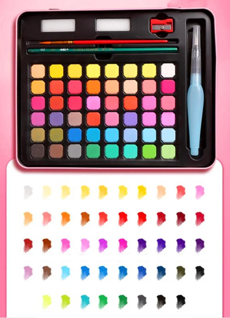 Aquarelle solide 48 Couleurs
