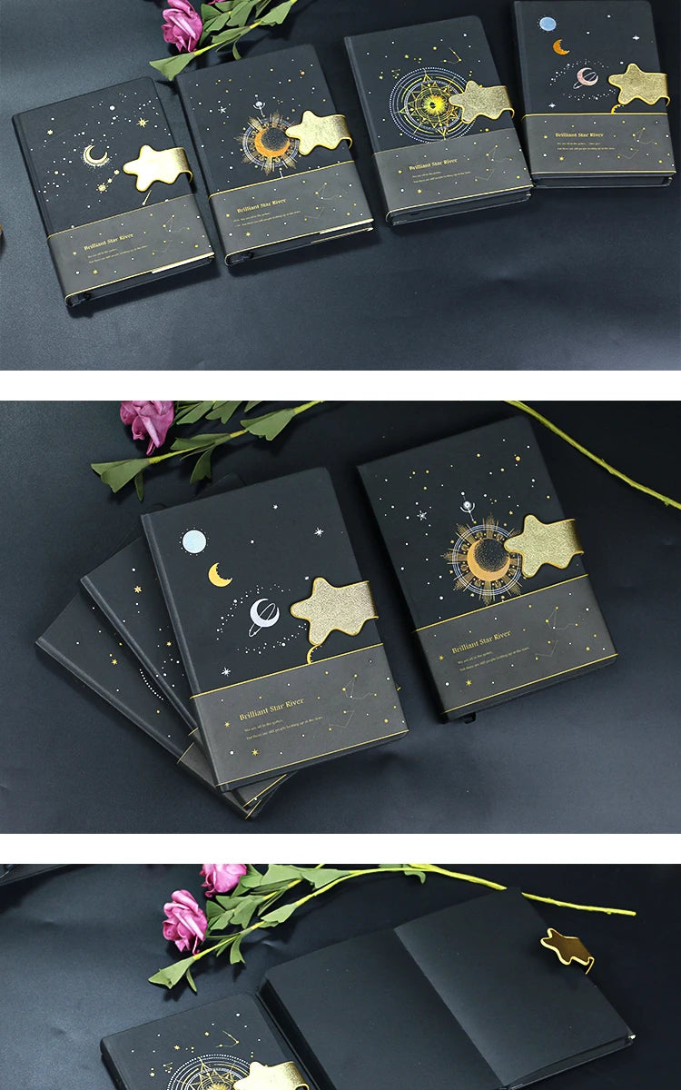 Black pages notebook