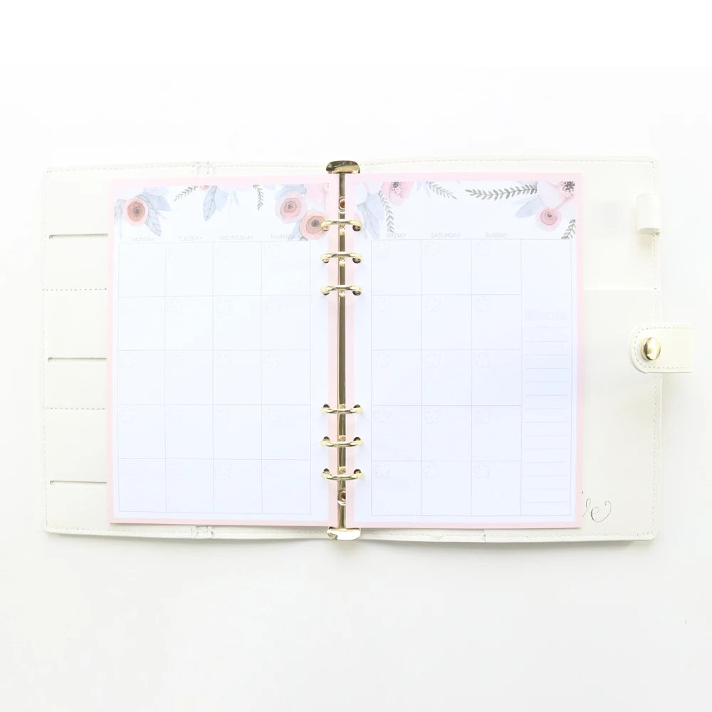 Flower Leaf Refill for A6\A5 Ring Binder/Notebook