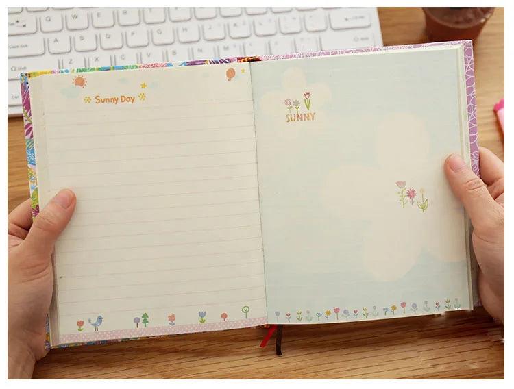 Sunny Flowers Notebook / Diary