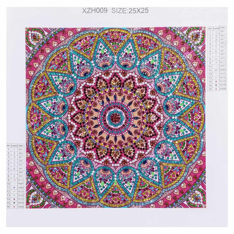 Pinturas de diamantes con mandalas