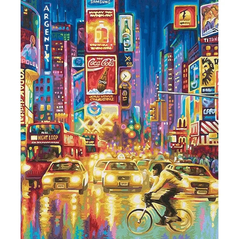 Painting by numbers famous cities