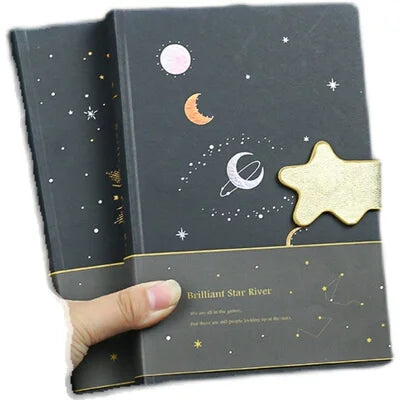 Black pages notebook