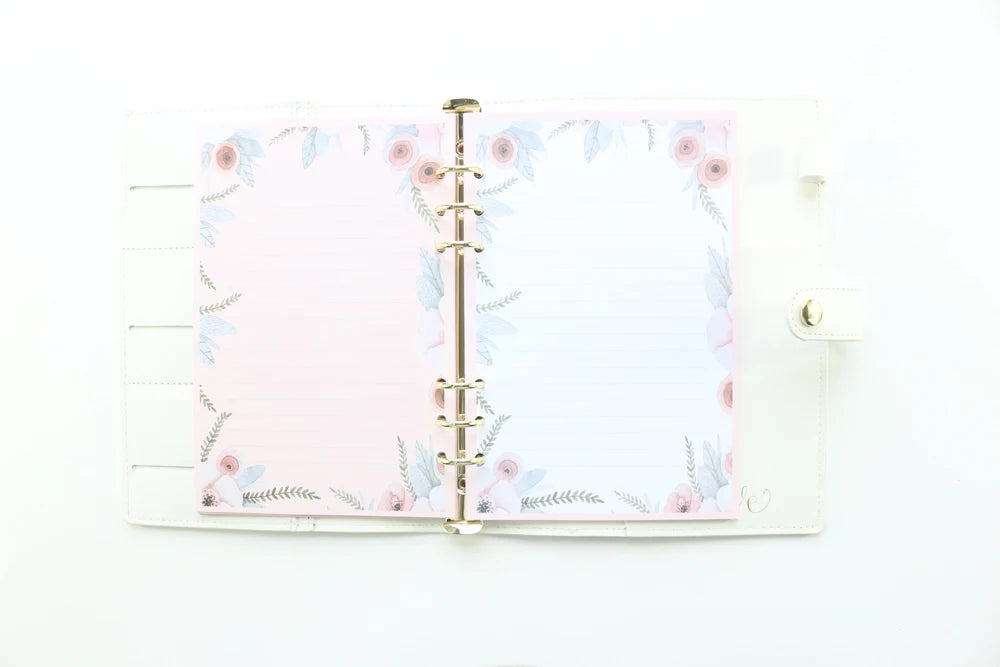 Flower Leaf Refill for A6\A5 Ring Binder/Notebook