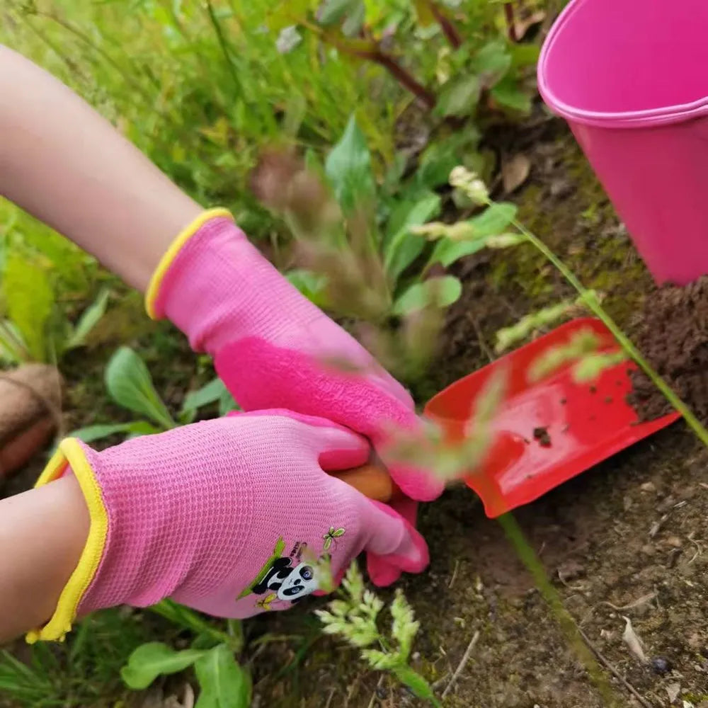 Gants de jardinage pour enfants 3 à 12 ans