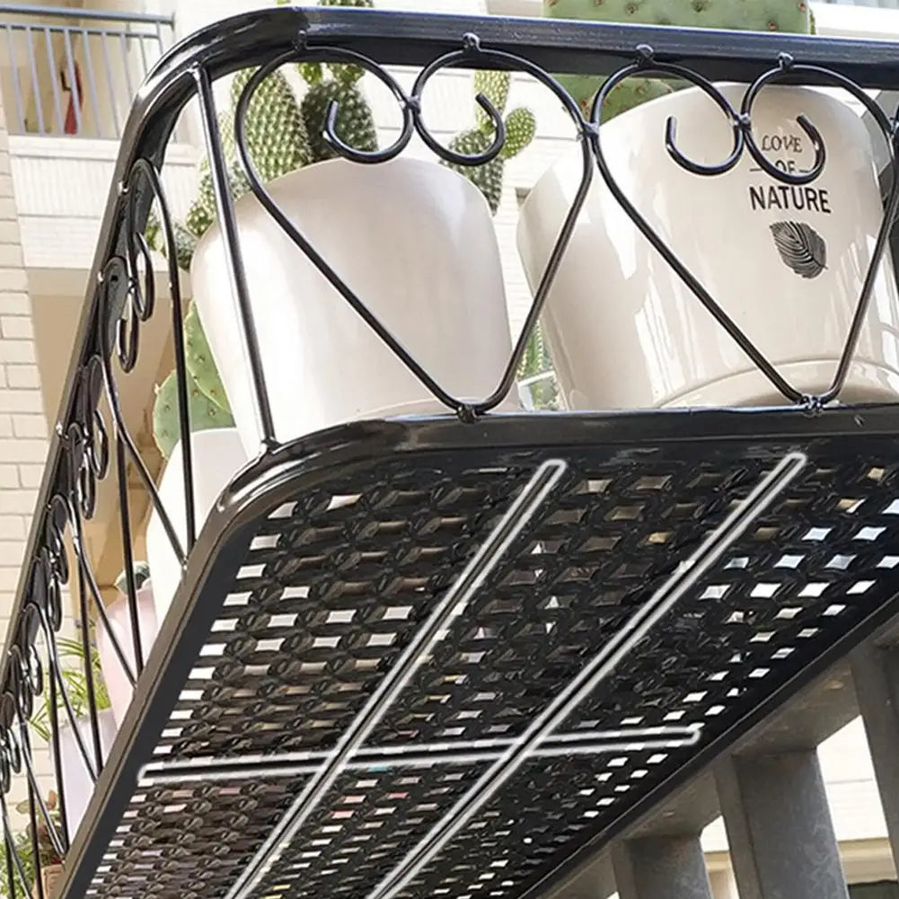 Small balcony shelf