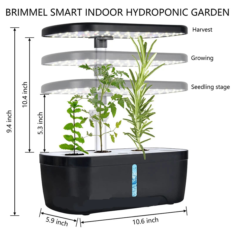 8 Hole Hydroponic System