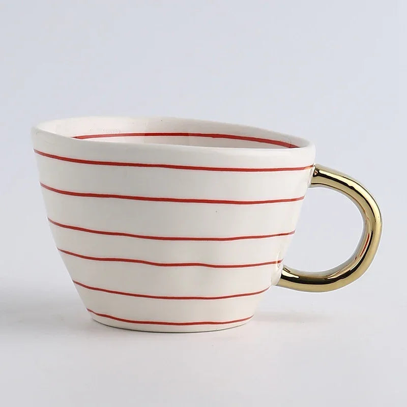 Taza estilo americano geometría irregular 100 o 330 ml