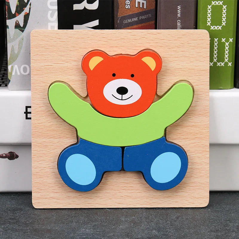 Puzzles pour bébé en bois apprentissage