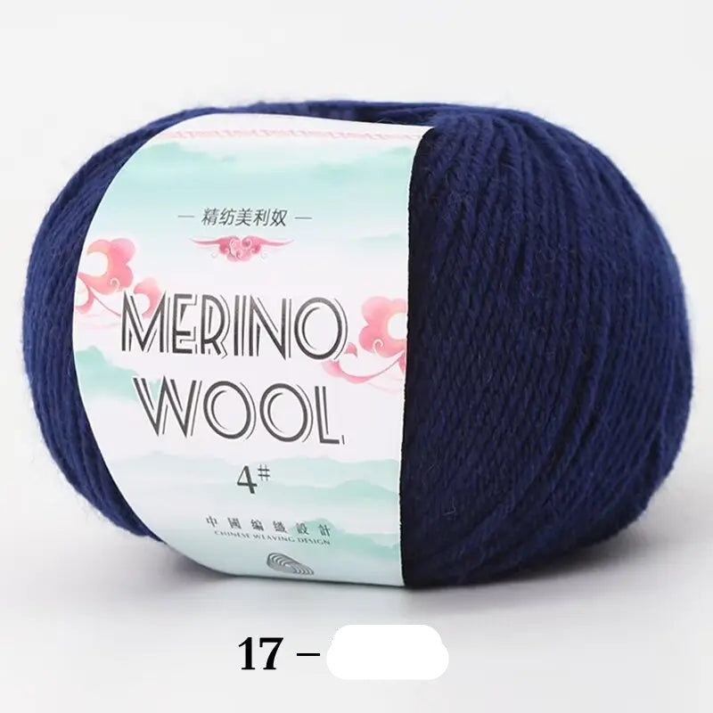 Ovillo de lana Merino 50gr/130m ropa bebe