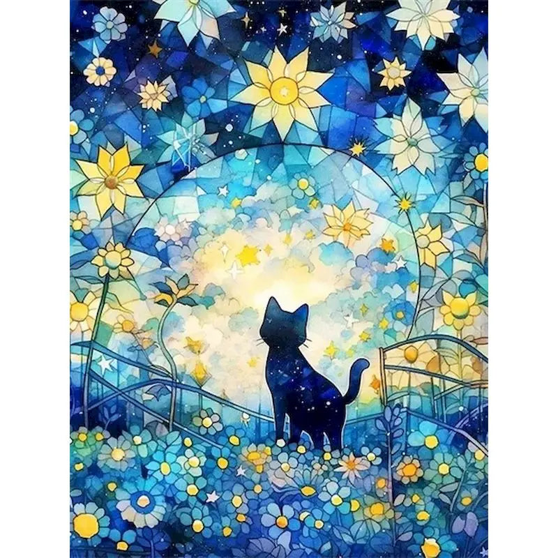 Pintura de gato por números