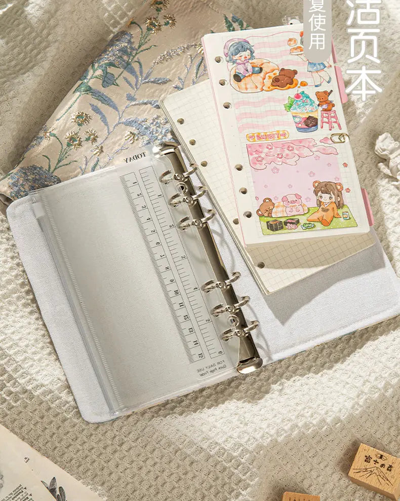 Libreta recargable kawaii