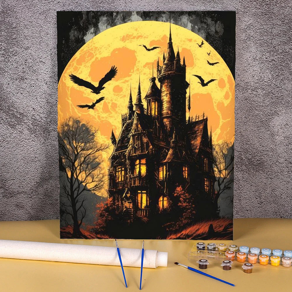 Peintures  par numéros d'Halloween
