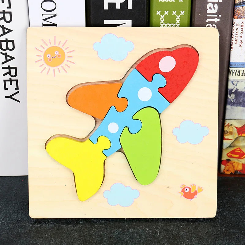 Puzzles pour bébé en bois apprentissage