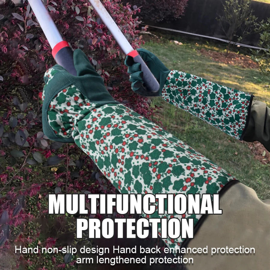 Gants de jardinage longs respirants