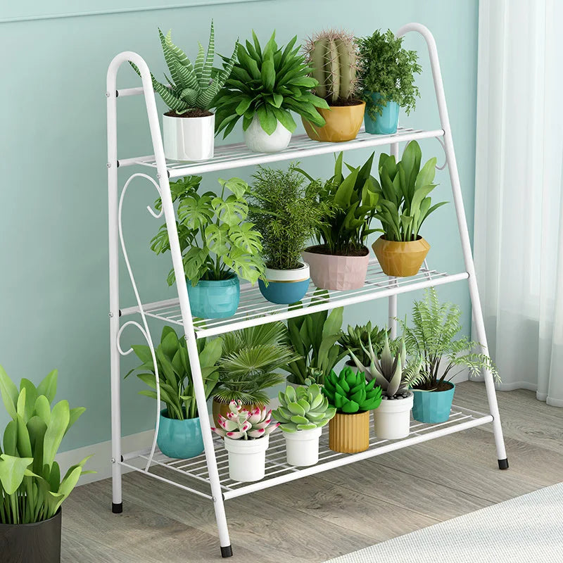 3-Tier Multifunctional Flower Pot Rack