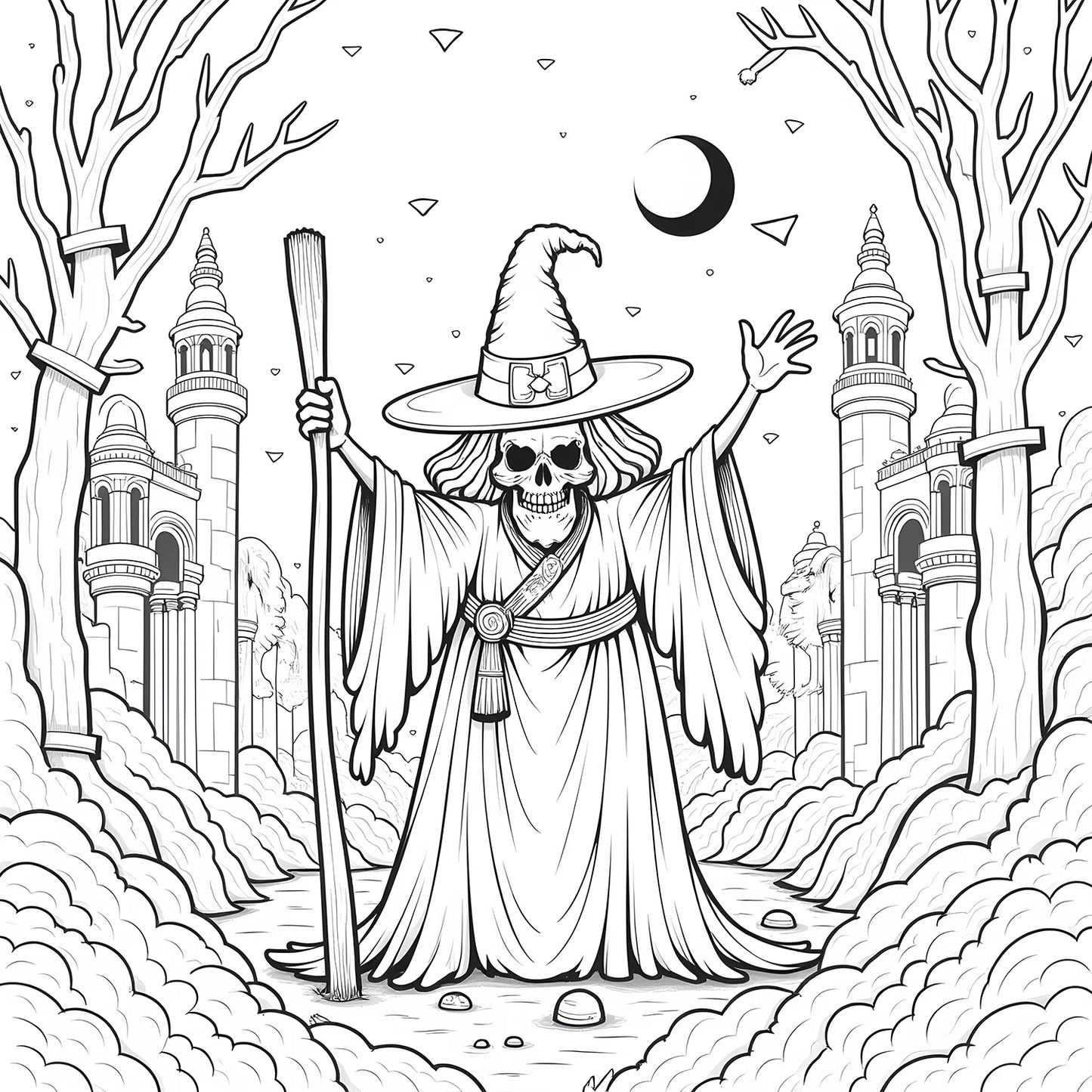 Livre de coloriage Horror Thriller pour adultes